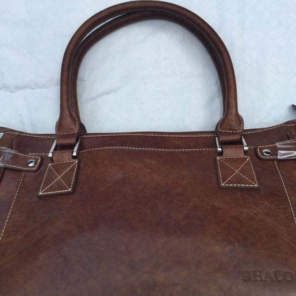 Argentinian Brown Calf Leather*Duffle Bag $1150 - Picture 3 of 8